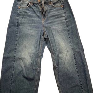 American Eagle Barrel Blue Denim Jeans